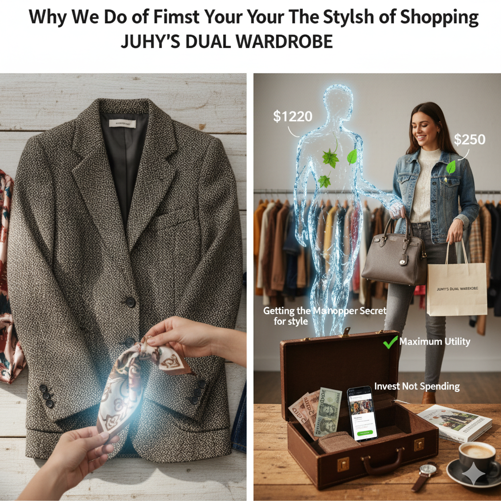 Why We Do What We Do: The Real-World Value of Shopping JUHY'S DUAL WARDROBE